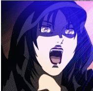 This Gif is of a girl who was going to be sacrificed getting her revenge on a witch that went crazy.