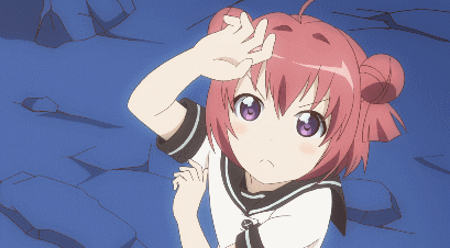 On the subject of Akari, her main feature are her buns, also known as Odangos. In a fantasy scene, she uses the Bun Bazooka!