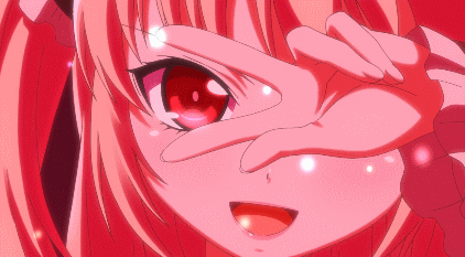 Kobato takes on the persona of Reisis V Felicity Sumeragi. It's a vampire woman from this anime Kobato loves.