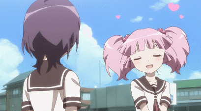 Chinatsu isn't all bad, though. She just wants Yui's love (also in the pic).