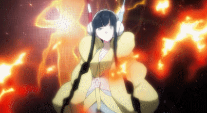 This is Pokemon Gym Leader Elesa. She uses Electric-type Pokemon, and is sort of a fashion model.