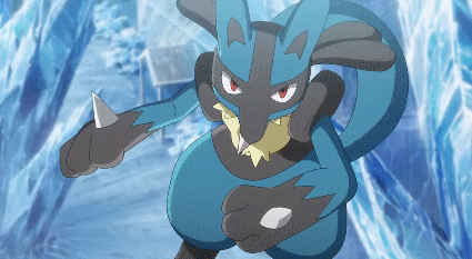 The Shadow Triad are three badass trainers that serve Ghetsis and N. They are part of Team Plasma. In this Gif, Nate's Lucario uses what appears to be an Aura Sphere on a protected Bisharp.