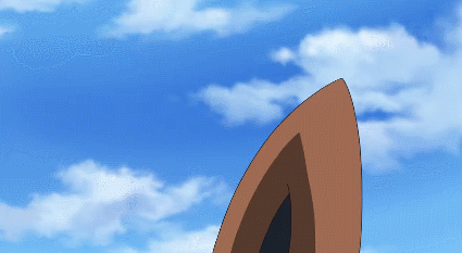Cheren's Stoutland uses what looks to be a hyper beam on Rosa's Serperior, but he protects himself.