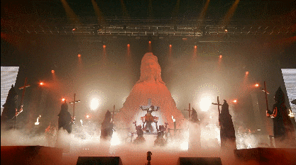 This was the performance where they crucified SU-METAL