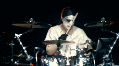 And the double bass drums! All metal bands need these.