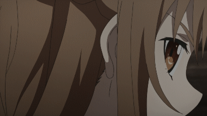 Asuna shoots a dirty look.