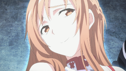 Asuna is struck down by Heathcliff......the feels ;_;