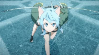 Anime(ted) Gifs #19 - Sword Art Online II