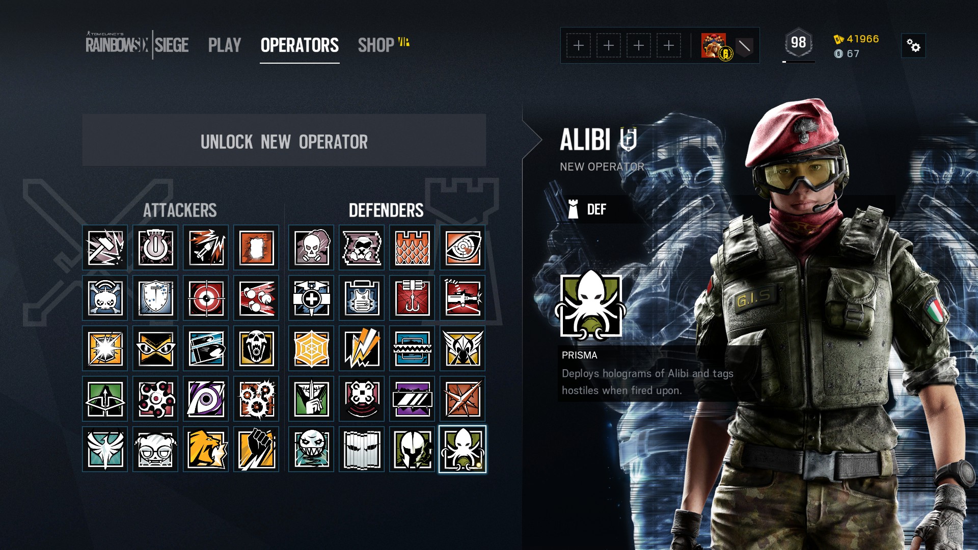 alibi rainbow six siege logo