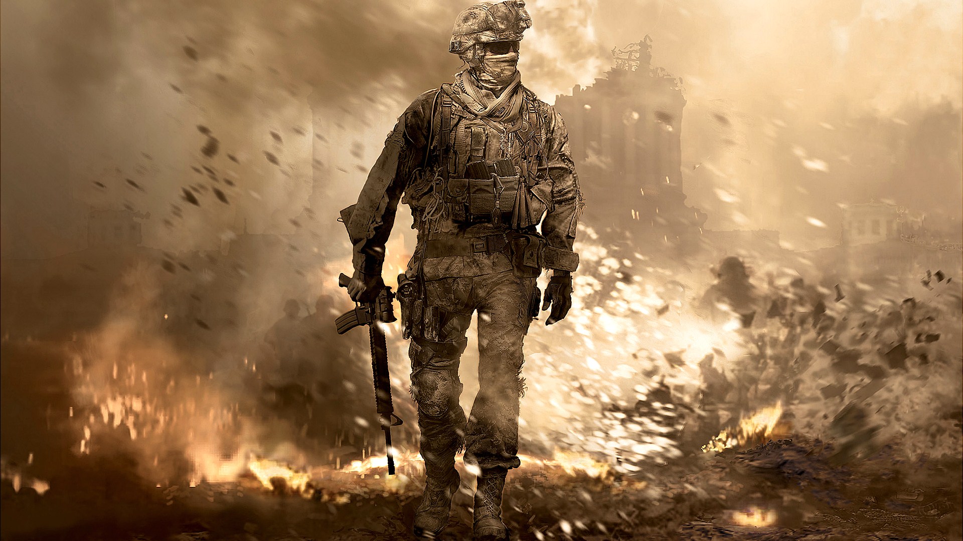 Call of Duty Modern Warfare 2 CoD MW2 2009 Microsoft Xbox 360 SQUARE ENIX