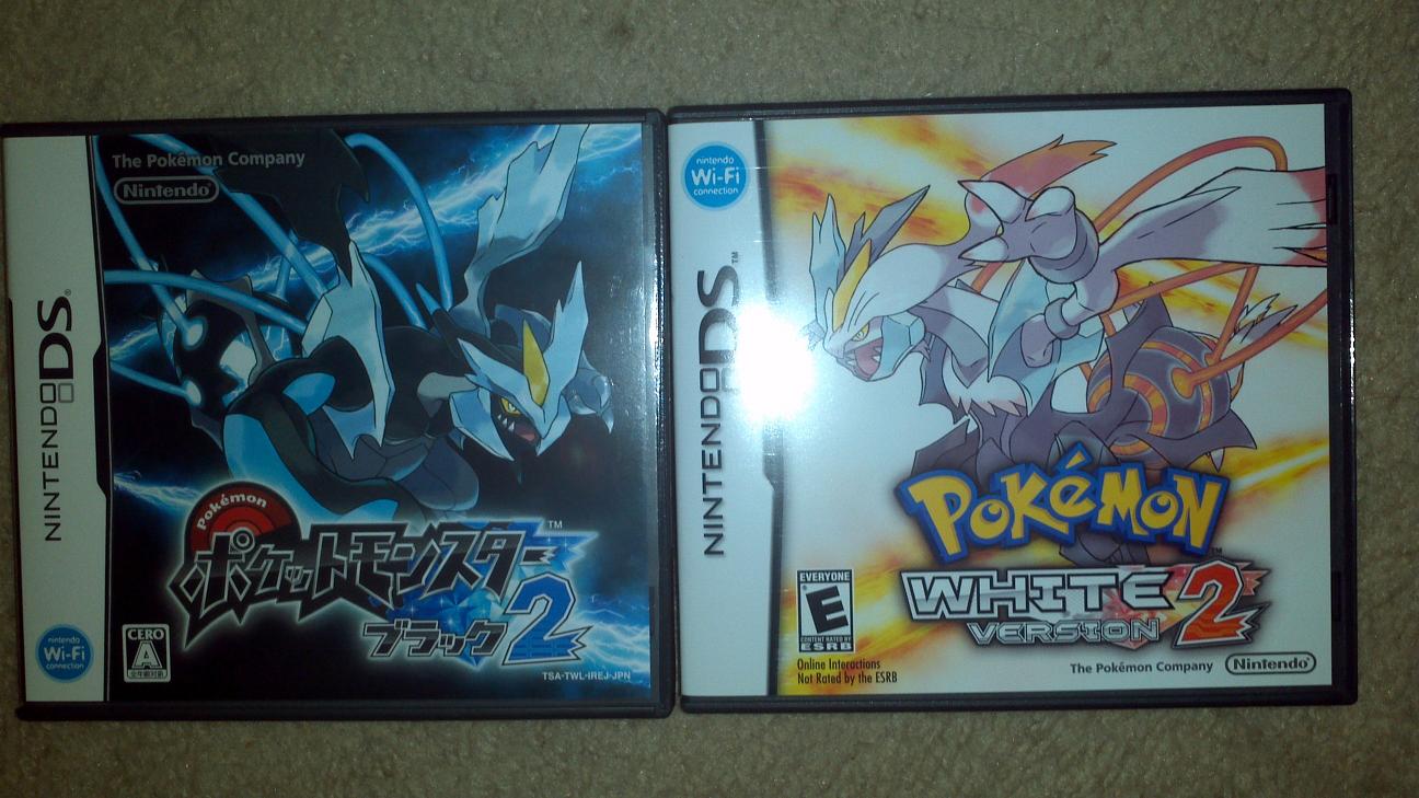 Pokémon Black and White 2 (2012), DS Game