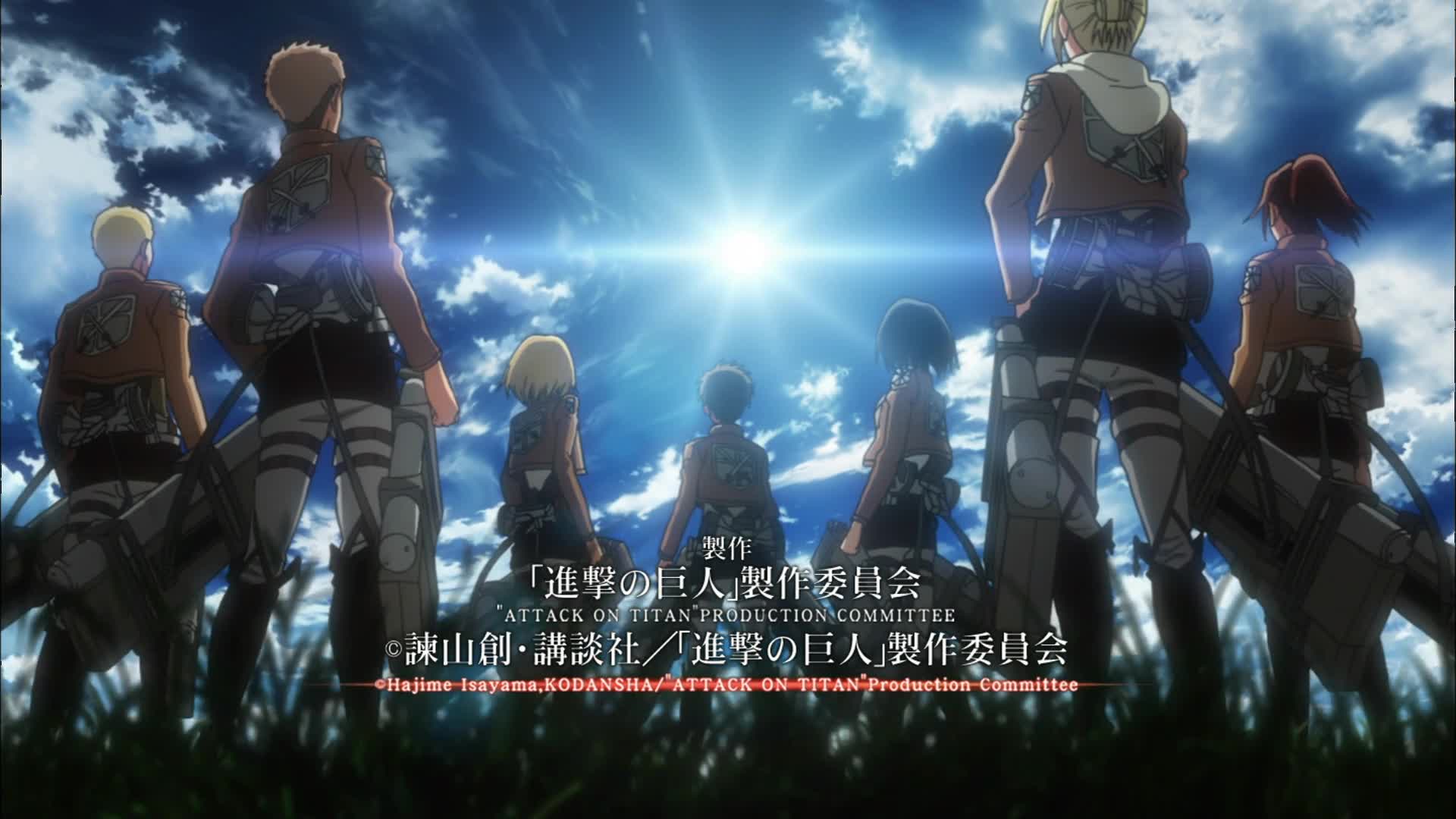 1° Abertura de Shingeki no Kyojin (Attack on Titan). #attackontitan #s