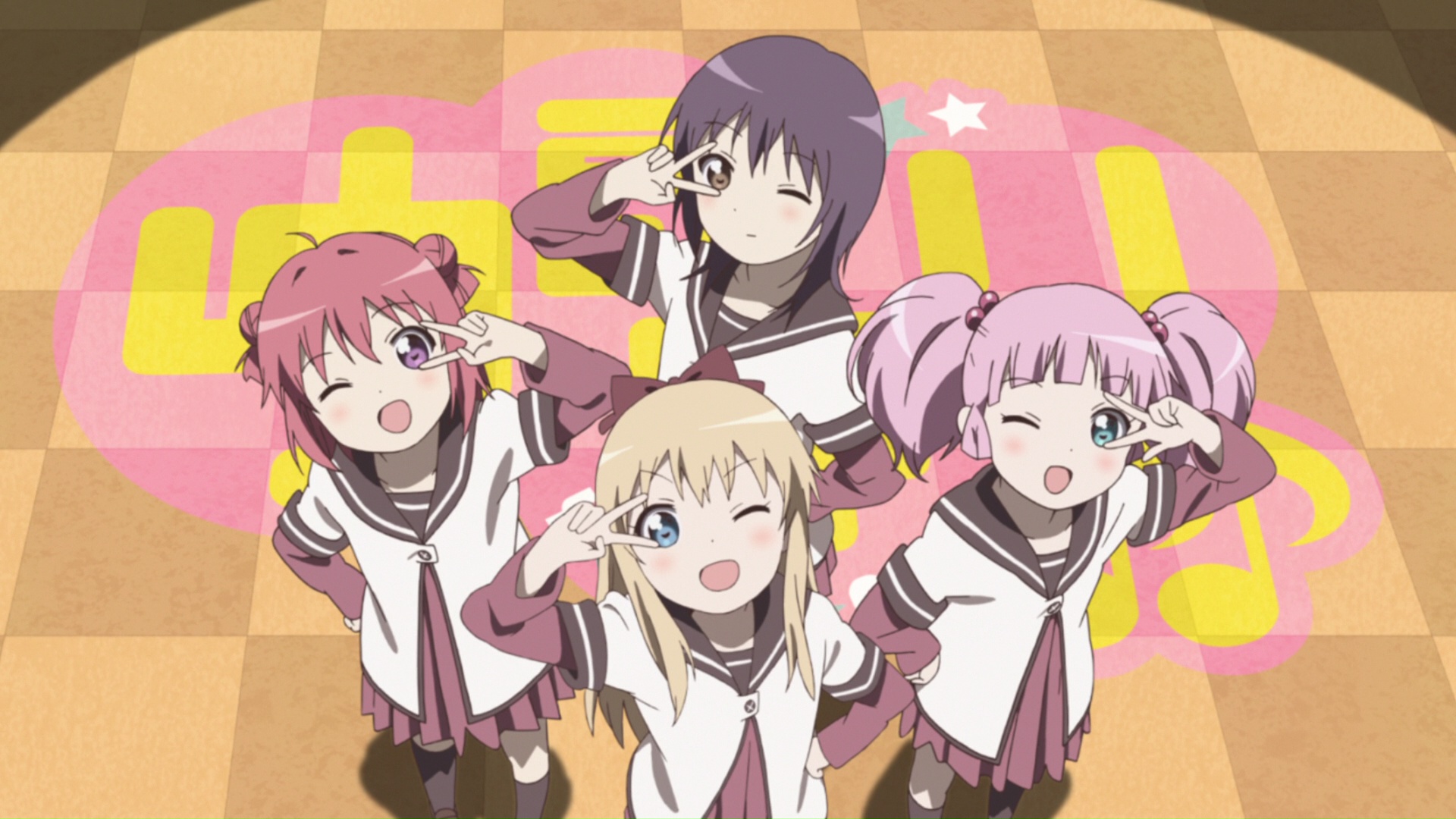 Yuru yuri yuruyuri pre fall GIF - Find on GIFER