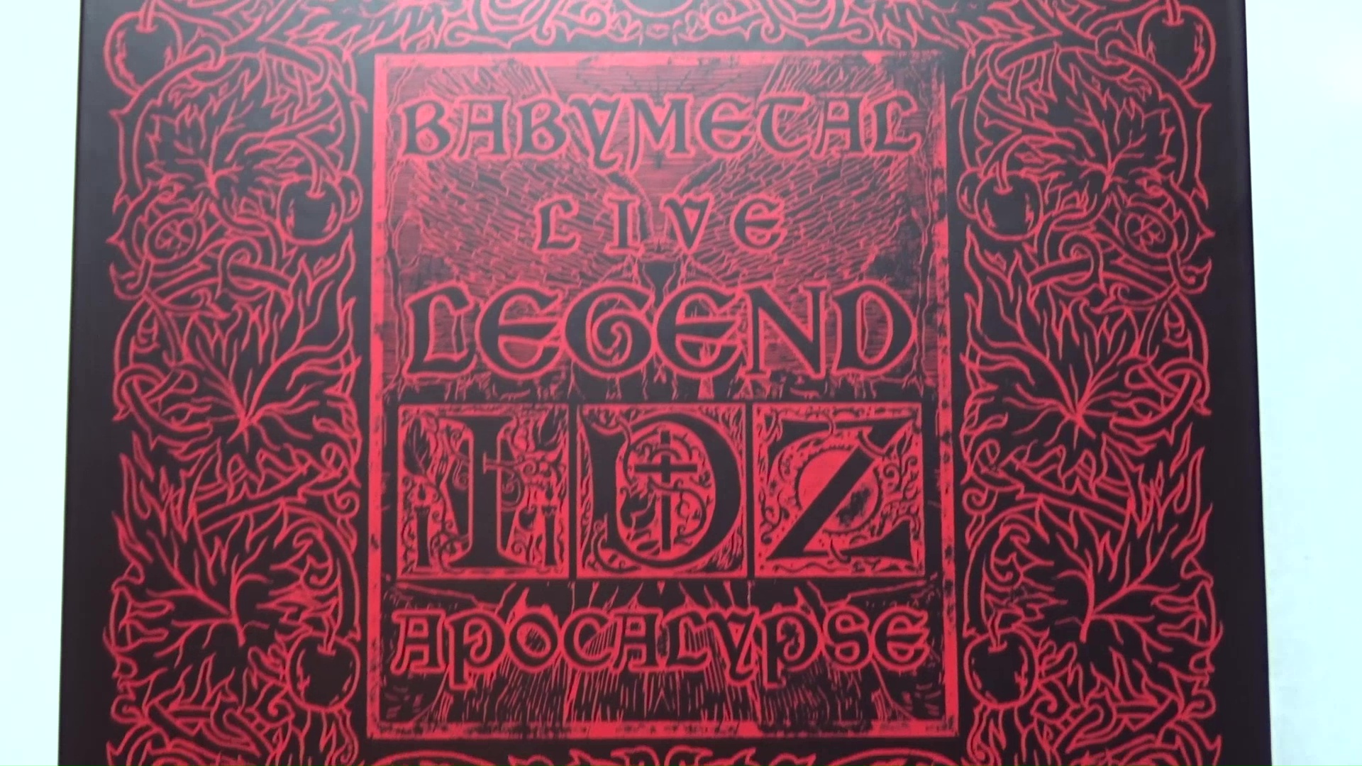 Limited Edition BABYMETAL Live Legend IDZ Apocalypse Unboxing 