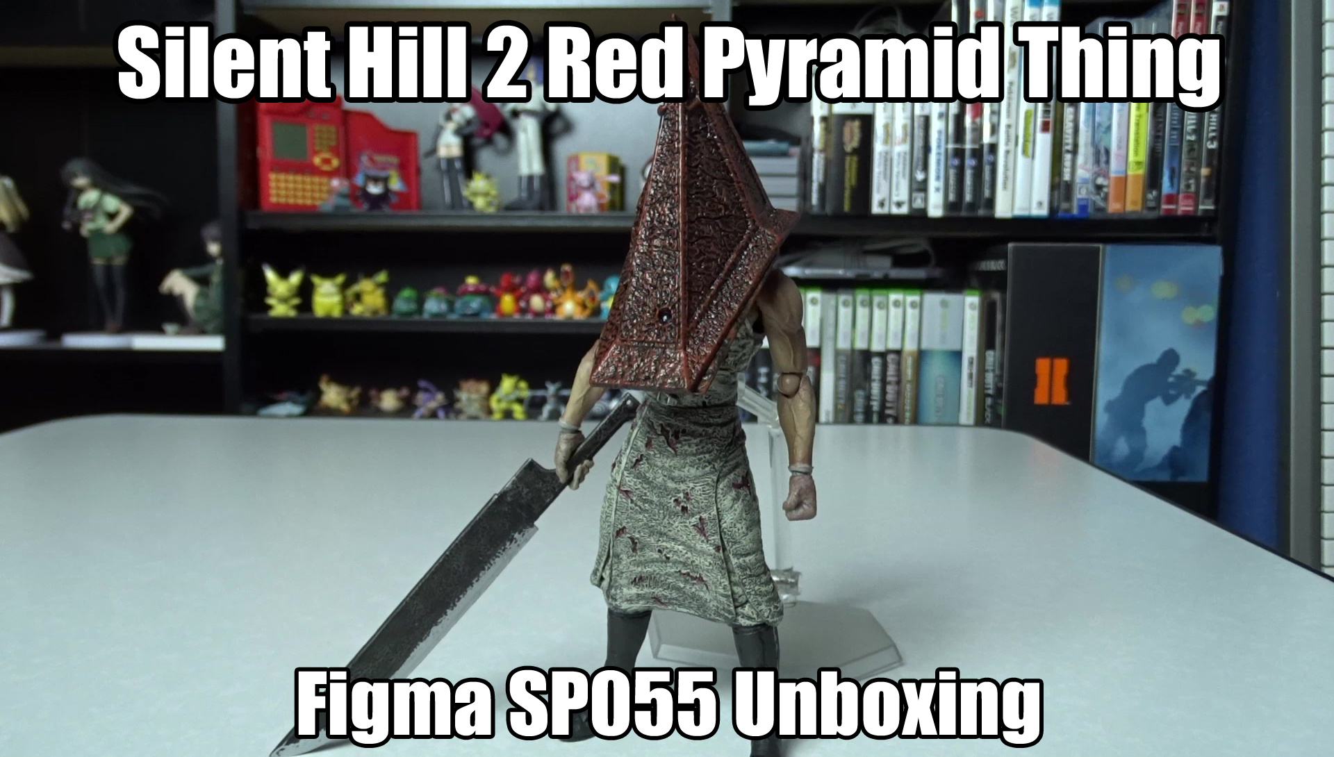 Silent Hill 2 Pyramid Head Red Pyramid Thing Sword Cosplay Weapon Prop