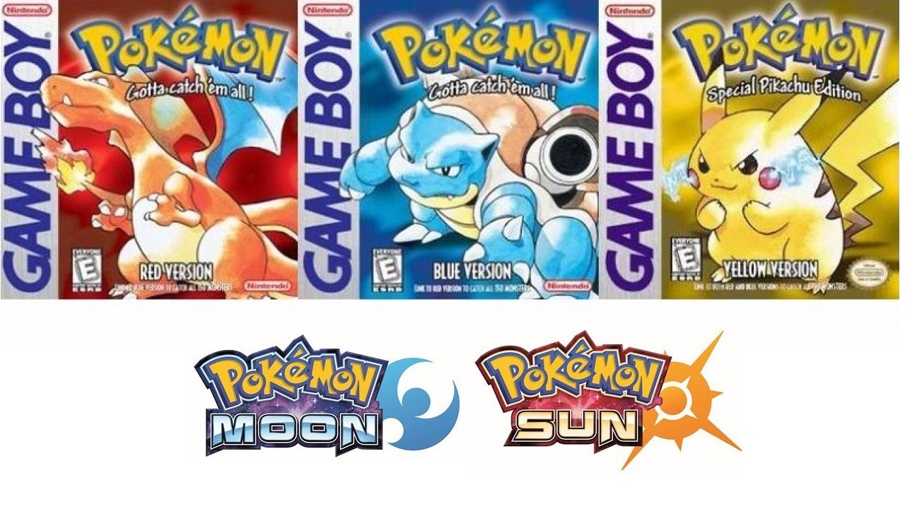 How Pokemon Red Blue Yellow Will Be Compatible with Sun and Moon |  