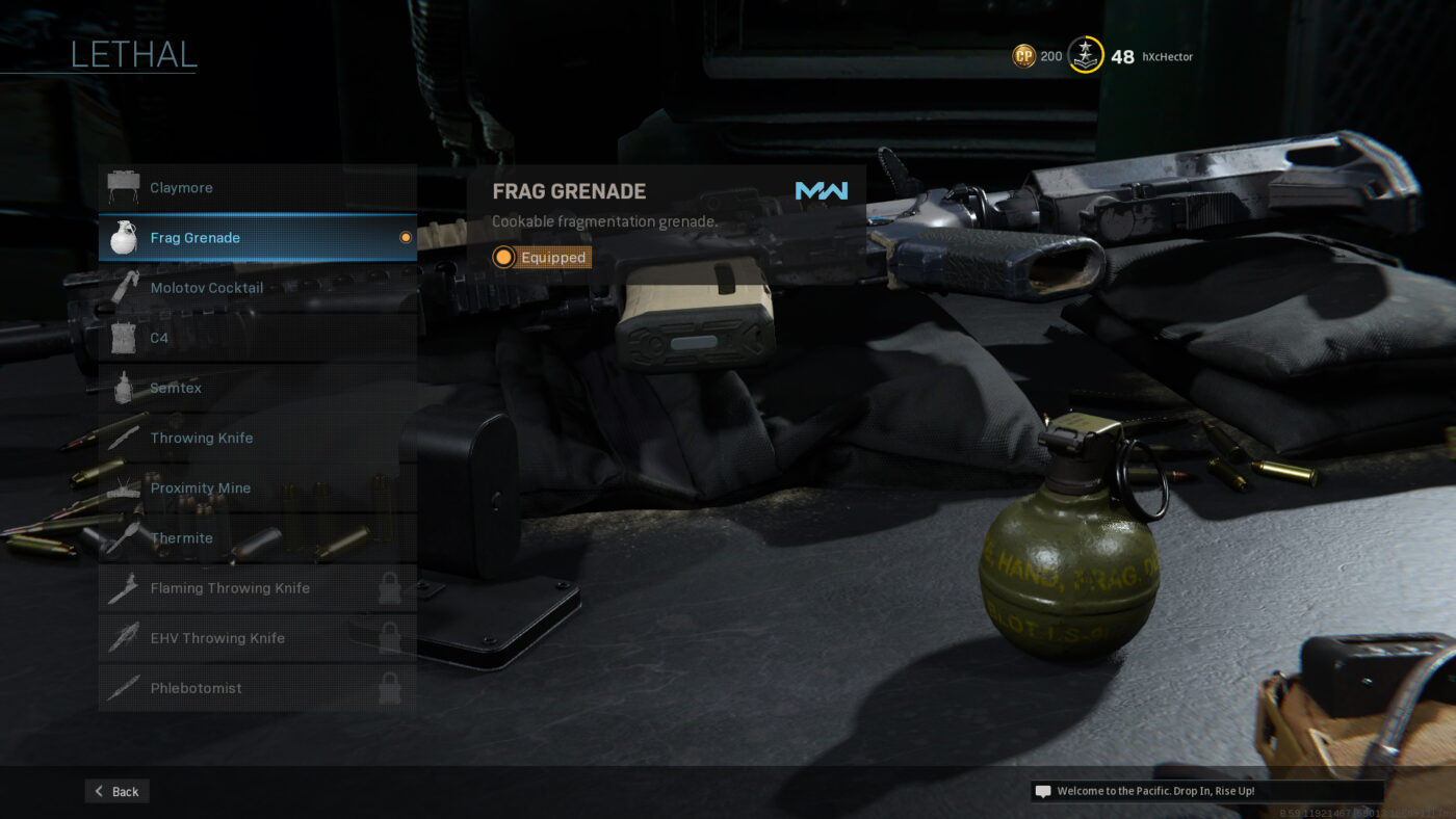 Lethal and Tactical Equipment