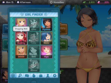 huniepop girls