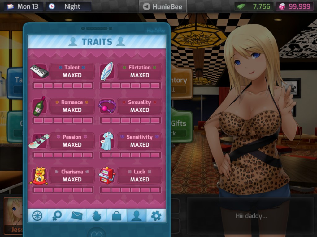 Huniepop All Pictures In Game