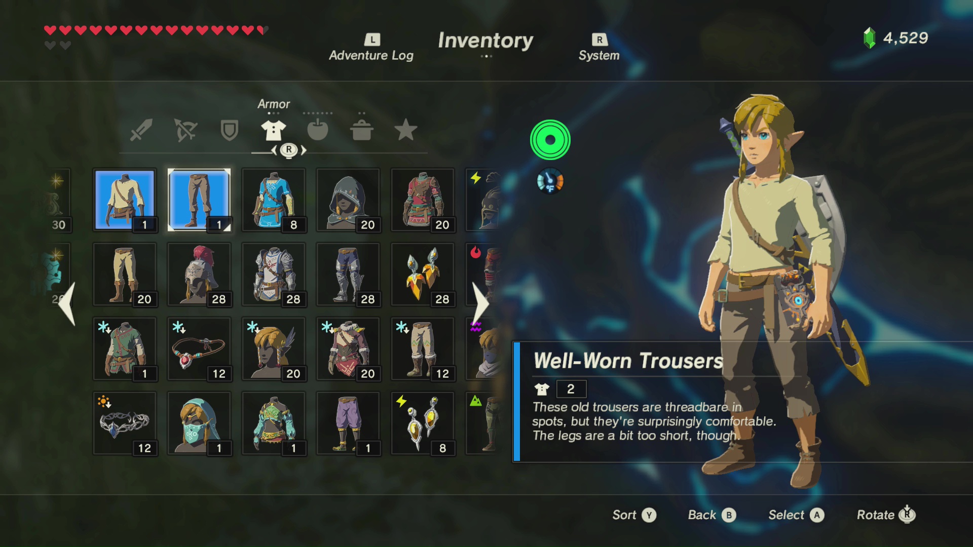 How To Get Into The Gerudo Secret Club (Desert Voe Armor - Heat Resistant)  - LoZ BotW 