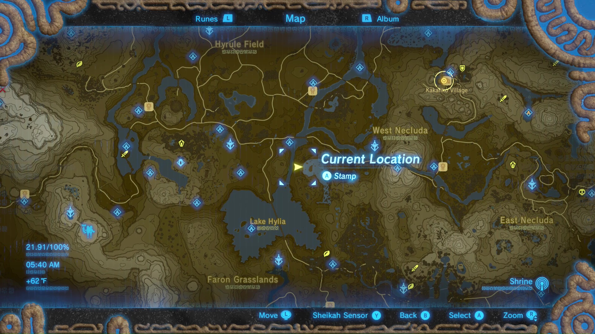 Zelda: Breath of the Wild Memory Locations in order for the Captured  Memories quest