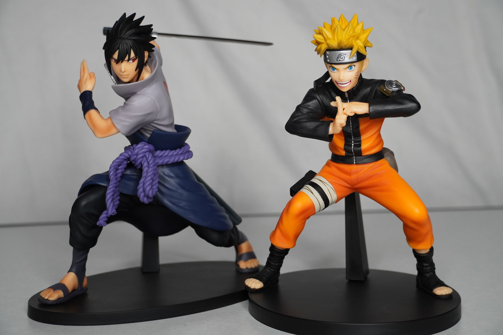 Naruto Uzumaki and Sasuke Uchiha Banpresto Vibration Stars