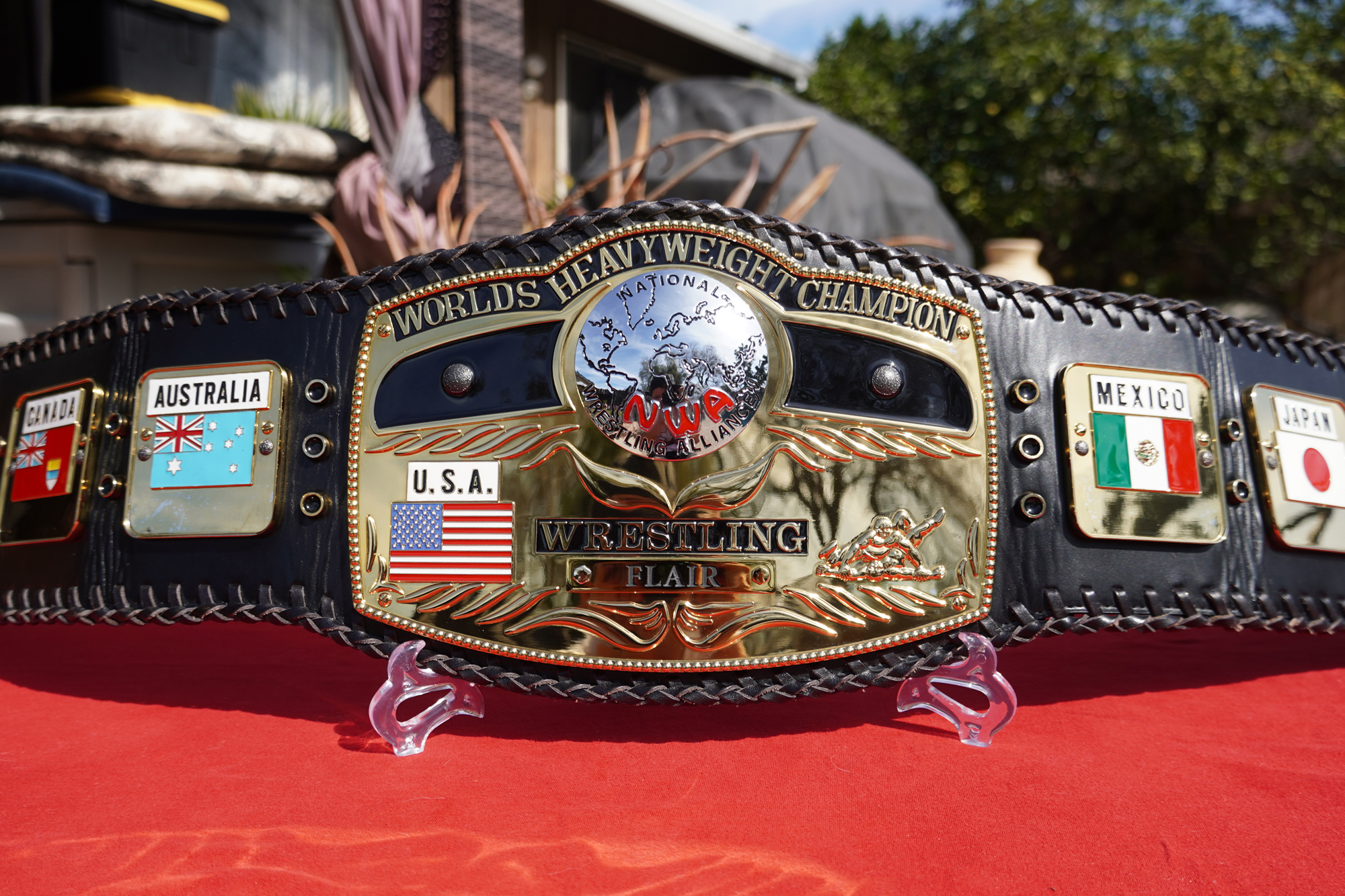 NWA Worlds Heavyweight Championship Ultra Deluxe Replica Review Figs Toy Co hXcHector
