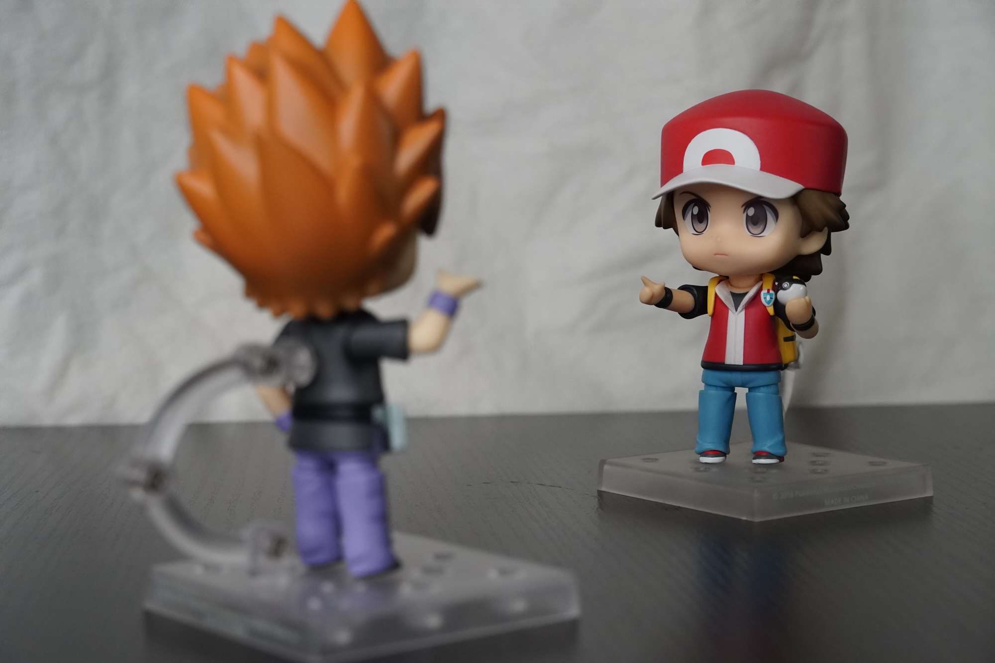 Nendoroid Pokémon Trainer Red & Green