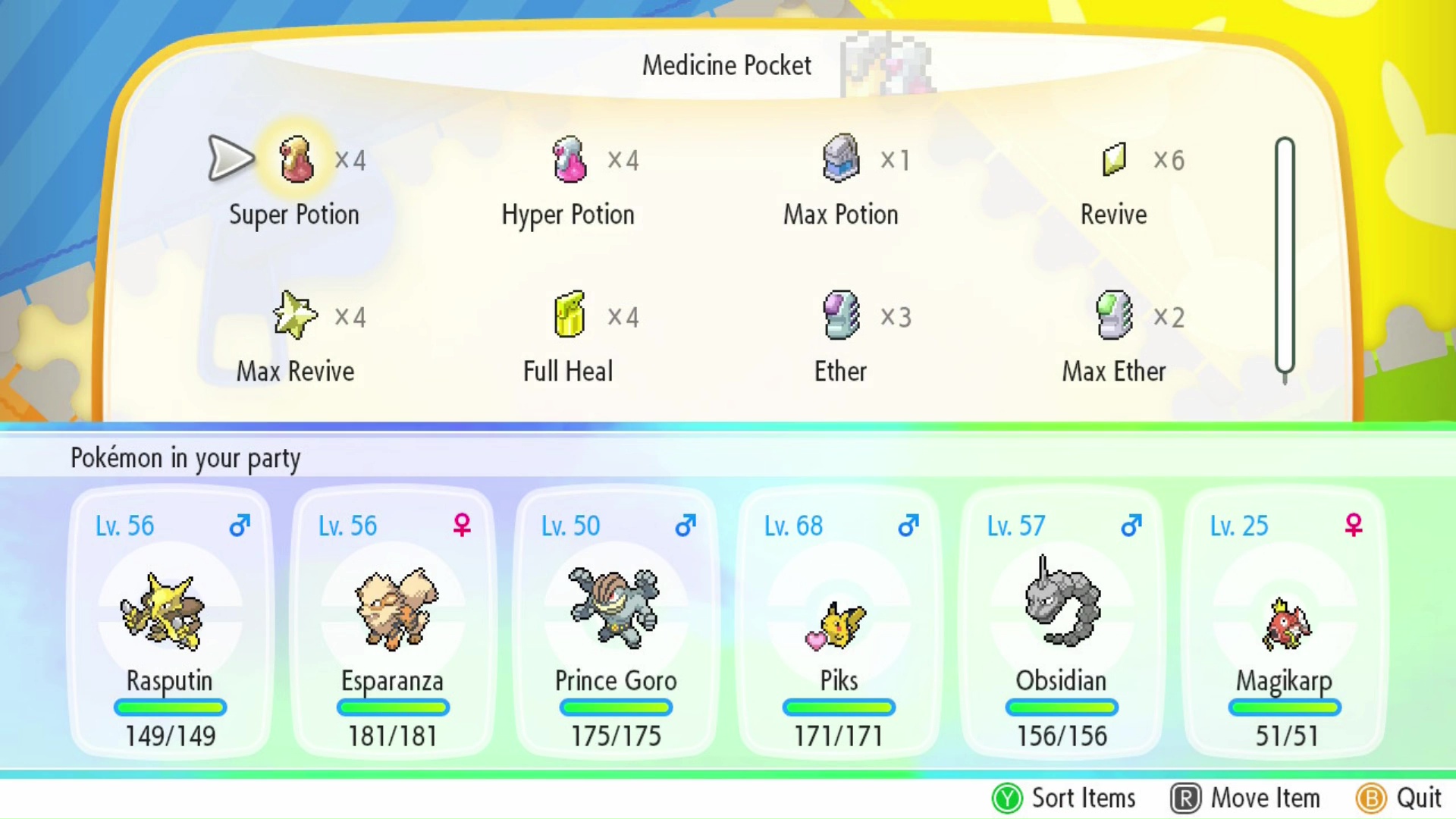 How to Awake Pokemon from Sleep in Let's Go Pikachu, Eevee