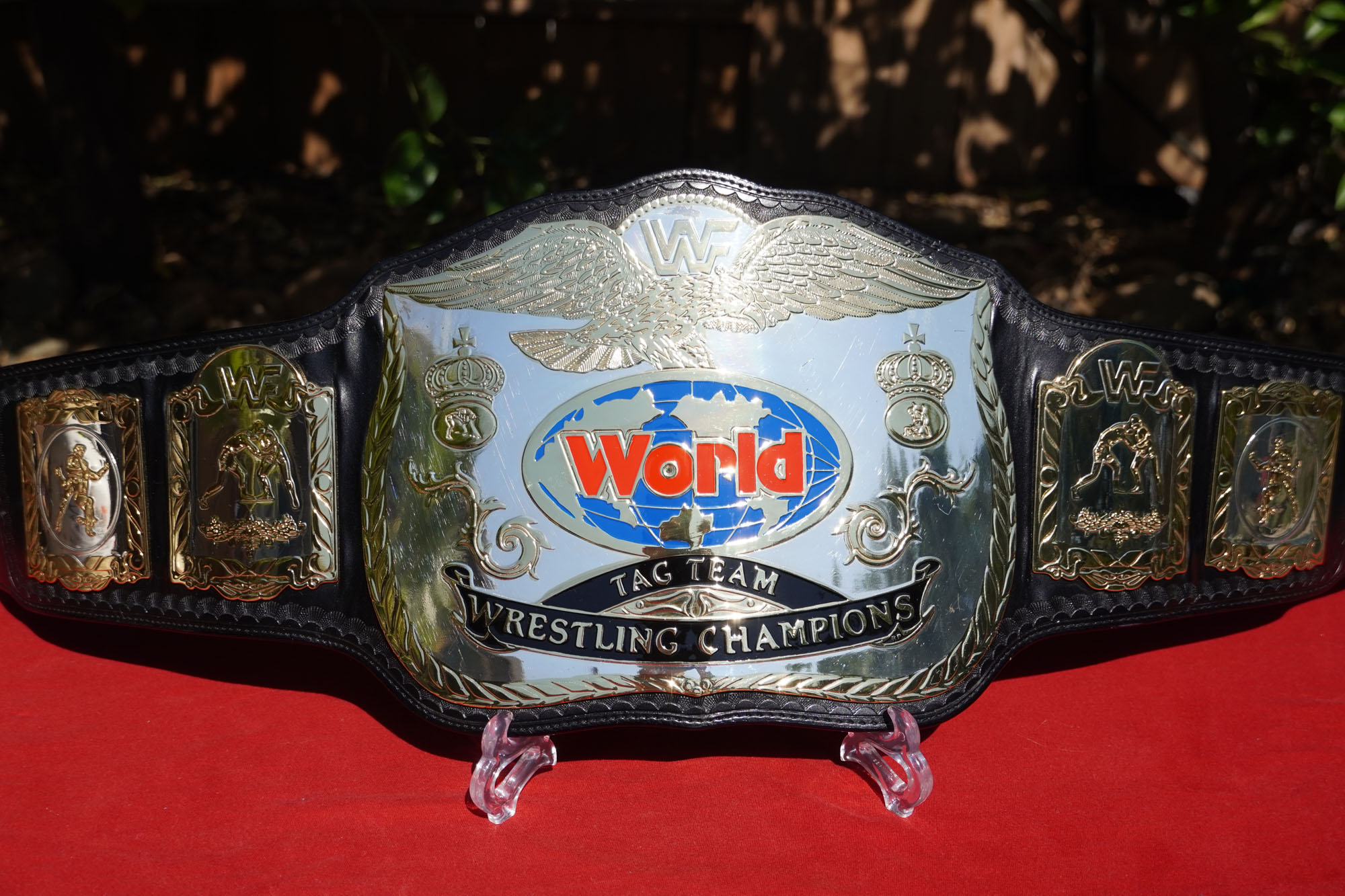 WWE World Heavyweight Champion Belt METAL officially licensed by ...