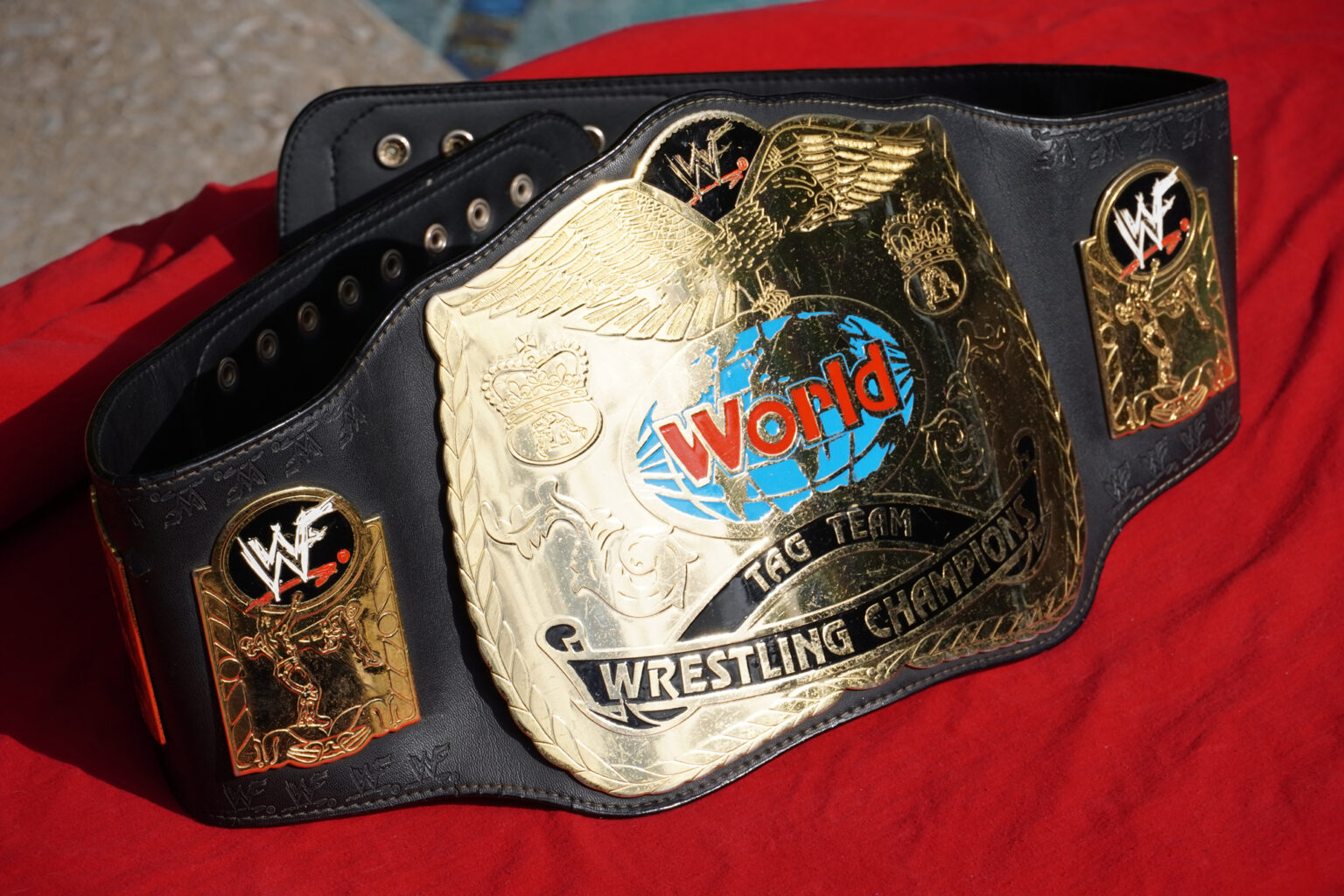 WWF Attitude Era Tag Team Championship Replica Review Figs Toy Co